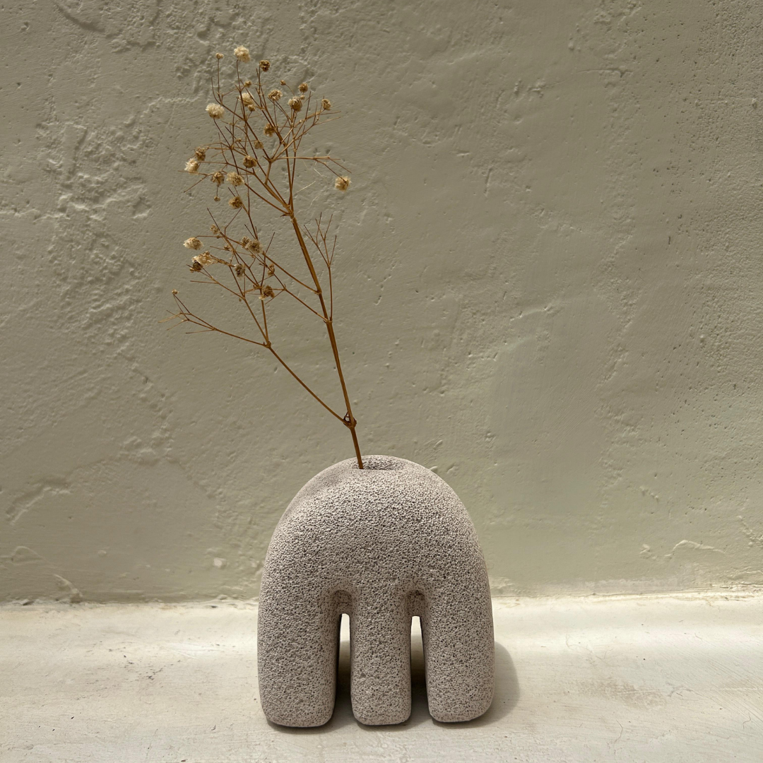 M Shape Modern Minimalist Concrete Vase