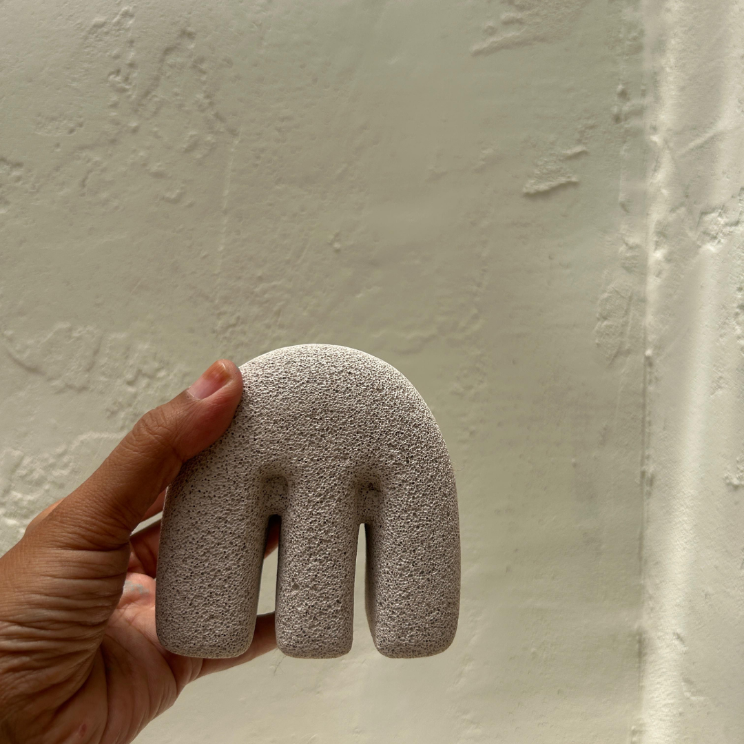 M Shape Modern Minimalist Concrete Vase