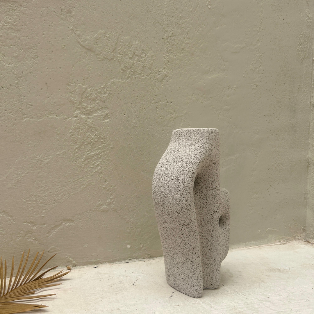 Unique Irregular Wabi Sabi Vase