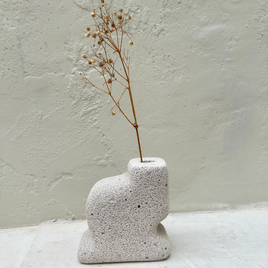 Abstract Modern Concrete Vase