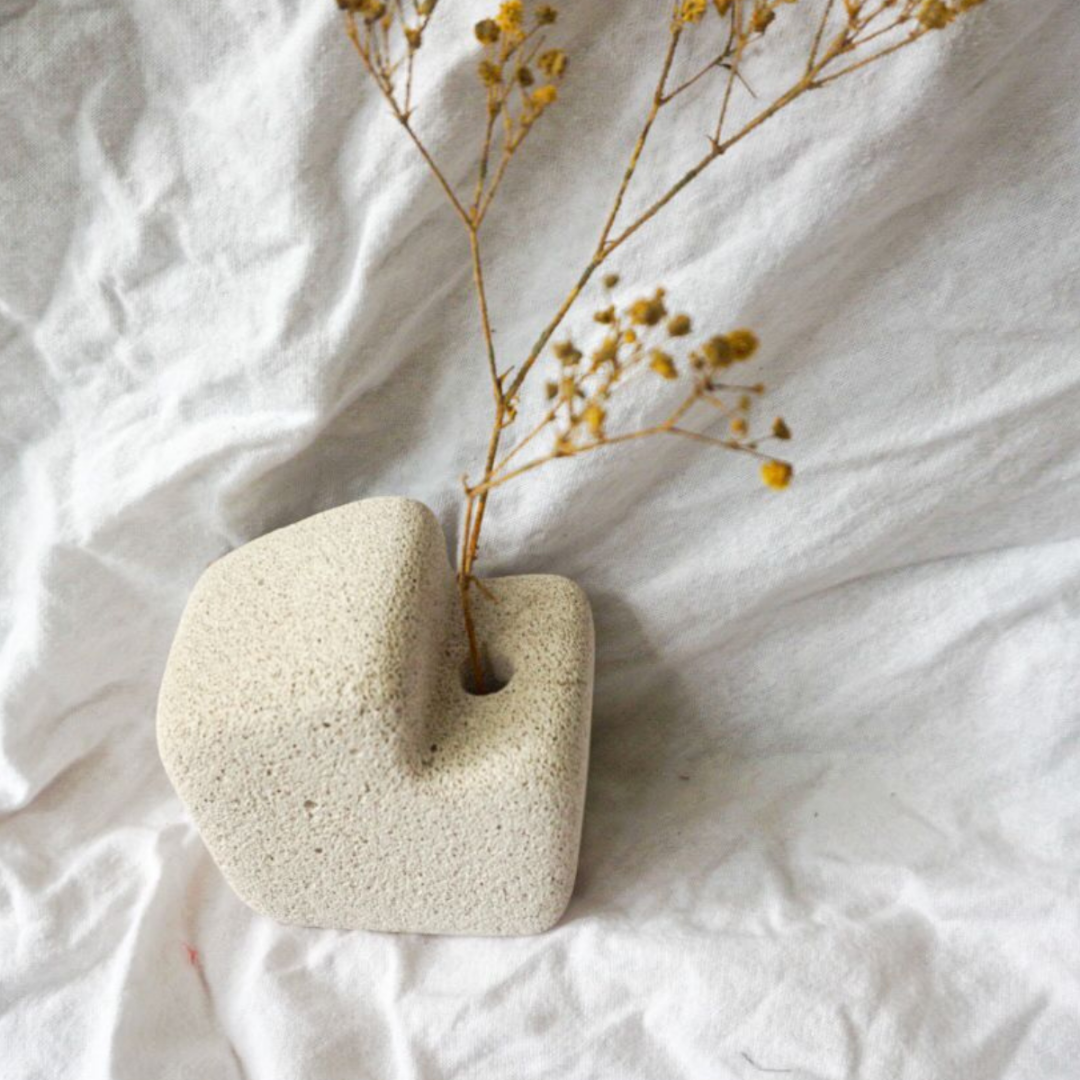 Minimalist Textured Scandi Vase
