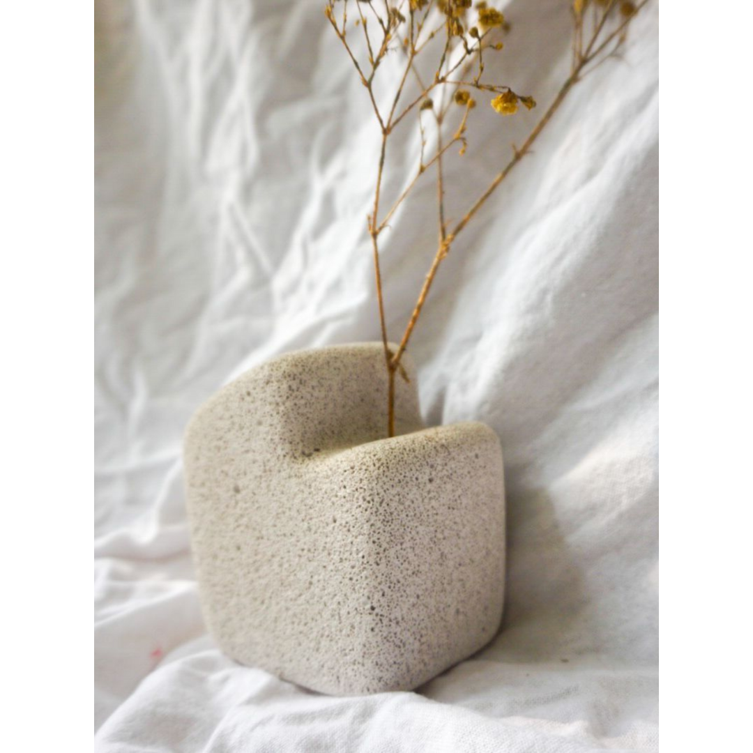 Minimalist Textured Scandi Vase