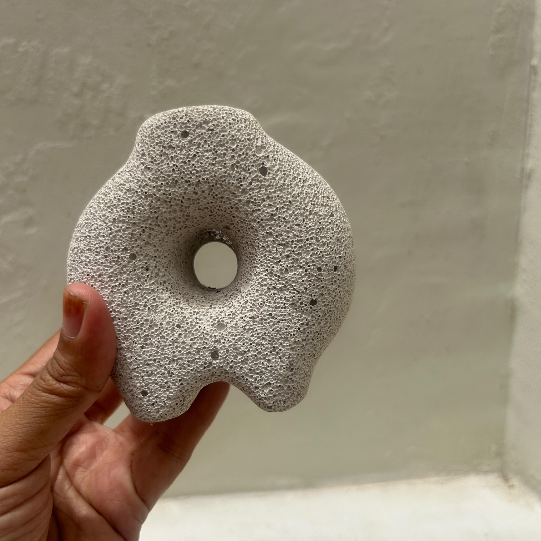 O Shape Modern Concrete Vase