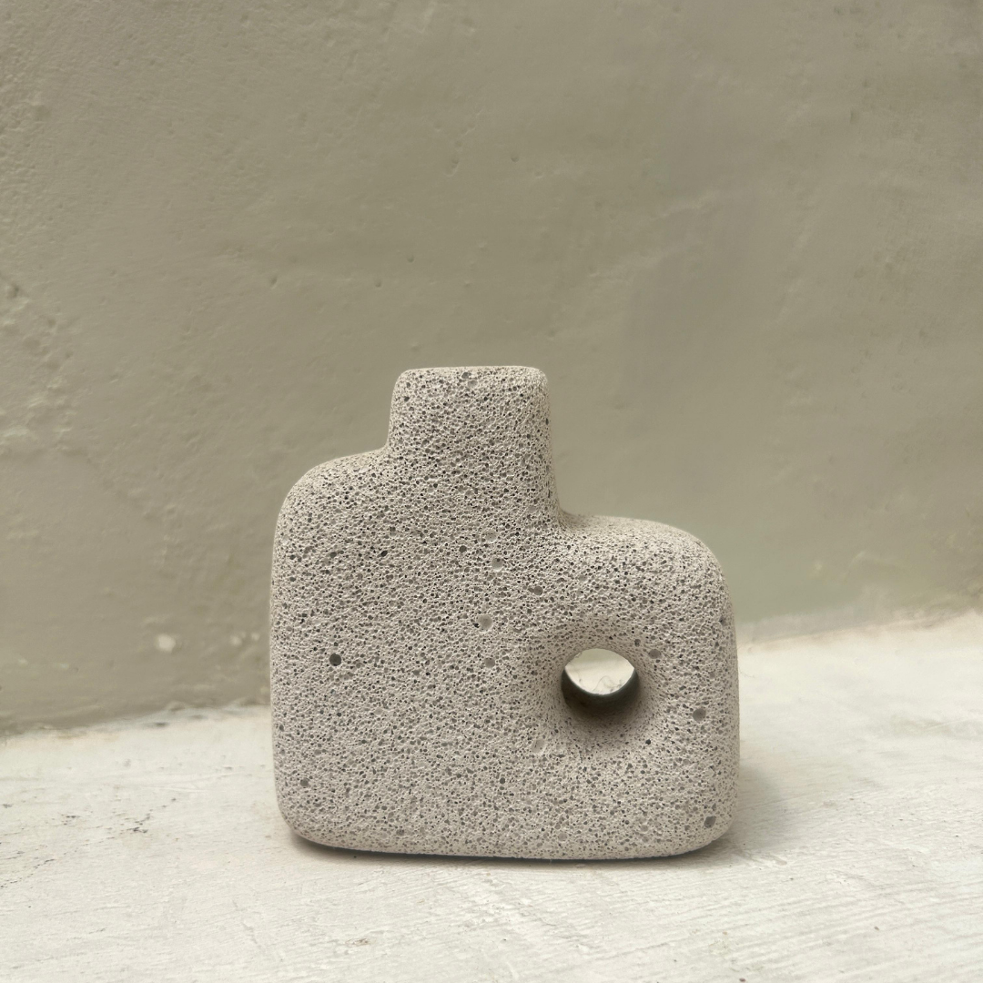 Jerry Cans Shape Textured Vase