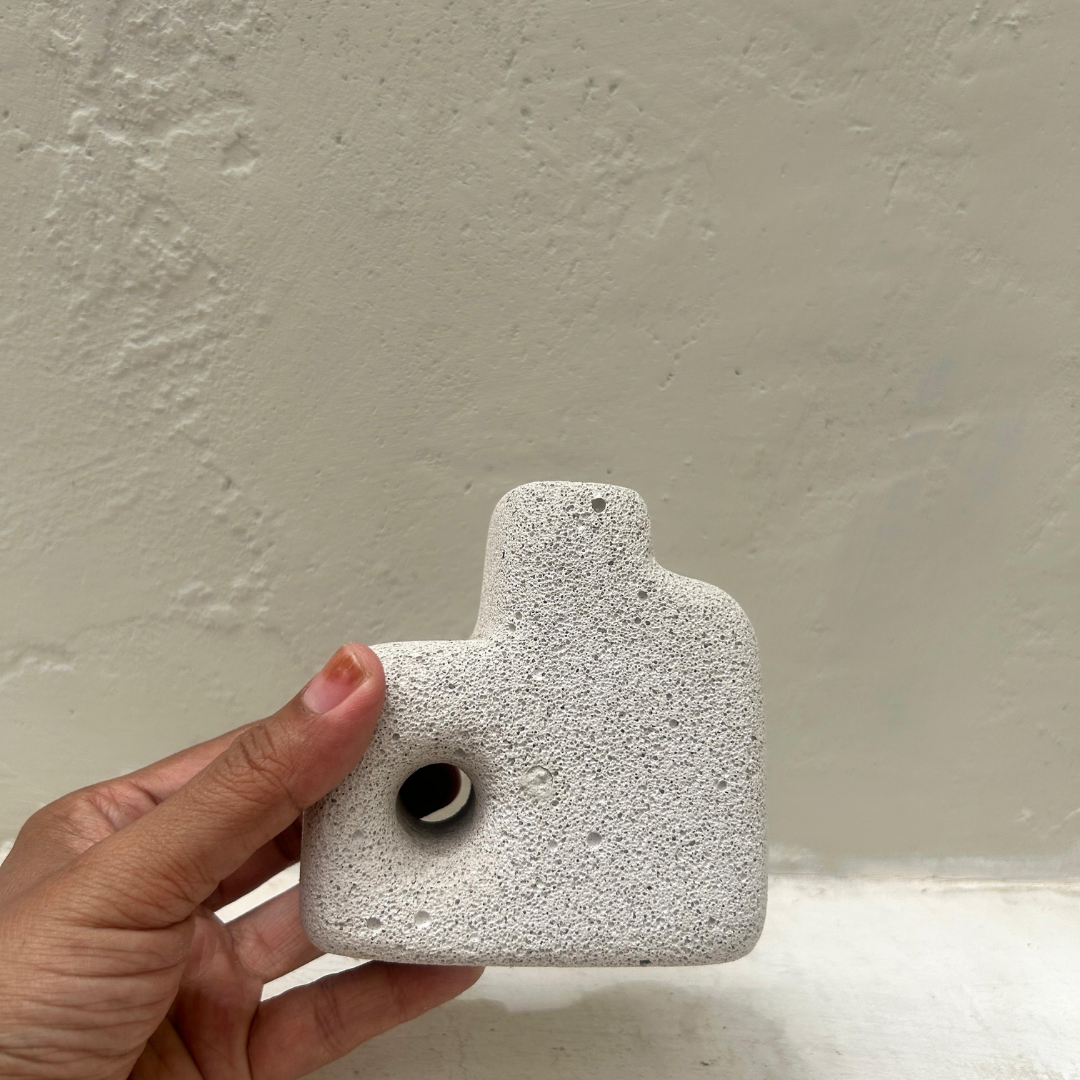 Jerry Cans Shape Textured Vase