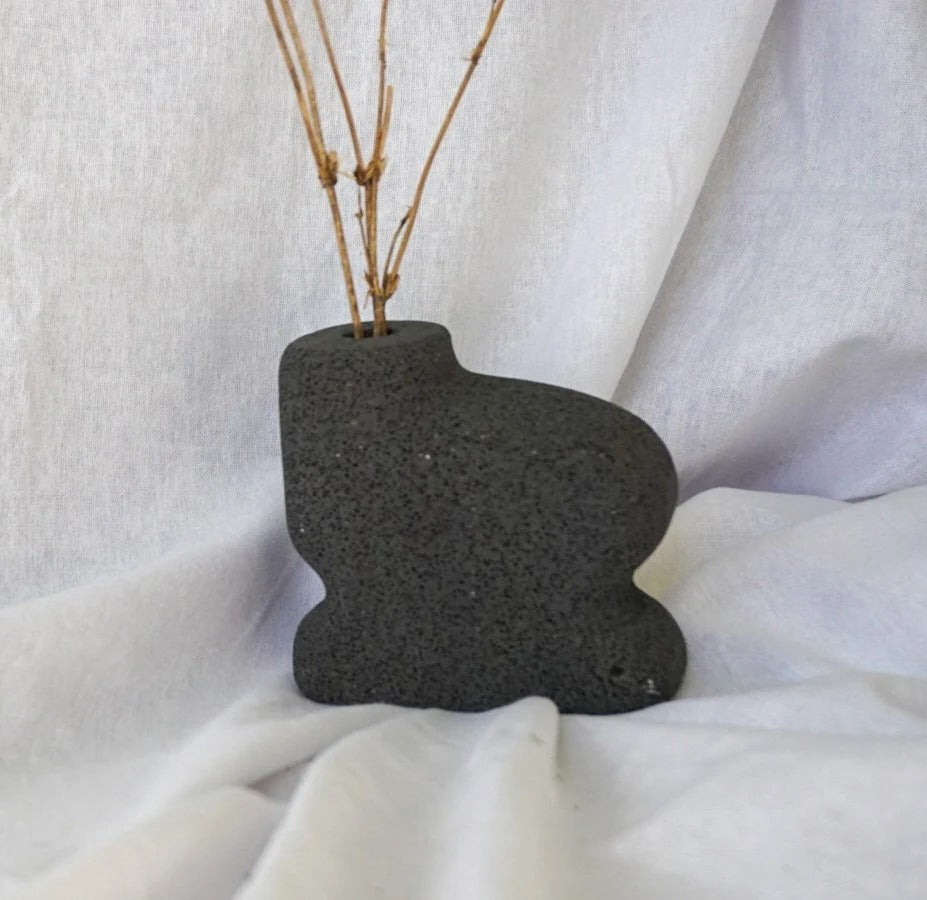 Abstract Modern Concrete Vase