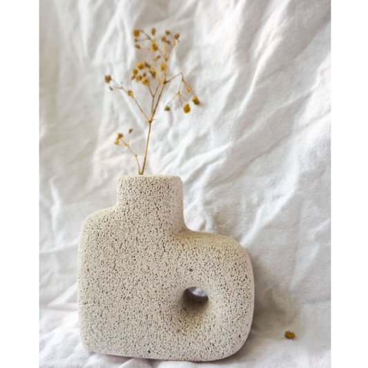 Jerry Cans Shape Textured Vase